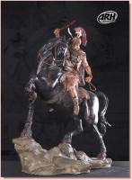 Alexander the Great and Bucephalus His Horse Battlefield Edition Quarter Scale Statue