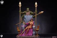Dejah Thoris On Regal Throne Of Barsoom DELUXE Quarter Scale Statue Diorama