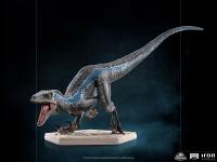 BLUE The Velociraptor Jurassic Park Fallen Kingdom Art Scale 1/10 Statue pravěký svět