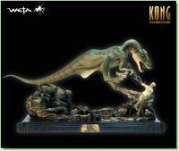 Venatosaurus Attack VS. King Kong Statue Diorama