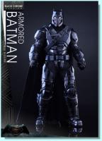 Ben Affleck As Armored Batman In A Black Chrome Batsuit The B v Superman: Dawn of Justice Sixth Scale Collectible Figure