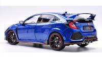 Honda Civic Type-R FK8 2017-2019 Blue 1/18 Die-Cast Vehicle