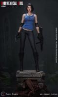 Jill Valentine The Resident Evil Biochemical Girl Exclusive Quarter Scale Statue Diorama