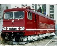 Deutsche Reichsbahn DR #250 164-1 Burgundy Red White Line Scheme Class 250 (DBAG 155) Electric Locomotive for Model Railroaders Inspiration