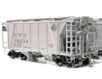 New York Central NYC #881 212 HO Grey Scheme Class Lot 747H 2-Bay Covered Hopper Car