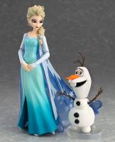 Elsa The Queen of Arendelle And Olaf figma Figure Set