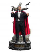 Bela Lugosi As Dracula Atop A Tree Gravestone Base The Dark Prince Quarter Scale Statue Diorama