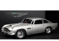 Aston Martin DB5 Coupe James Bond 1965 No Time to Die Silver 1/18 Die-Cast Vehicle