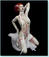 Bride Of The Monster Red-Brown Hair ZTC Quarter Scale Statue