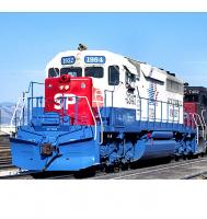 Southern Pacific SP #7347 (1932) 1984 Summer Olympic Games Red White & Blue Scheme Class EMD GP40R Road-Switcher Diesel-Electric Locomotive for Model Railroaders Inspiration