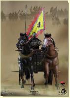 Chinese Ancient Chariot & Two Horses Sixth Scale Action Figure (2-Unit Pack)