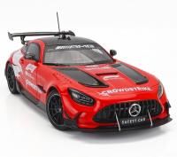 Mercedes AMG GT-R Black Series V8 Safety Car Formula 1 CROWDSTRIKE 2022 Racing Livery 1/18 Die-Cast Vehicle