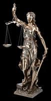 Lady Justice The Bronzed Colored LARGE Premiun Format Figure