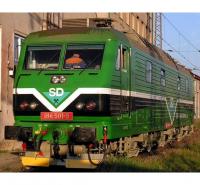 SD – Kolejová doprava a.s. #184 501-5 Green Livery Type 93E Class 184 Electric Locomotive for Model Railroaders Inspiration