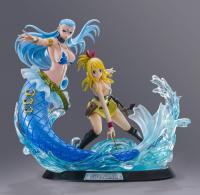 Lucy Heartfilia & Aquarius HQF Anime Figure Diorama