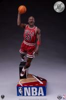 Michael Jordan The NBA Legendary Basketball Icon Chicago Bulls Silver Exclusive Quarter Scale Statue 