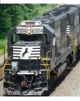 Norfolk Southern NS #6521 HO Horsehead Black & White Scheme EMD SD50 Diesel-Electric Locomotive DCC & ESU LokSound