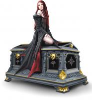 Vampire Queen Atop A Gothic Crypt The Premium Sexy Figure & Music Box Diorama