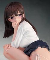 Shagami JK-san Crouching Sexy Anime Figure Figure