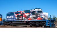 Savage Services #8638 Salutes Our Veterans Scheme Class EMD SD40-2 Diesel-Electric Road-Switcher Locomotive for Model Railroaders Inspiration