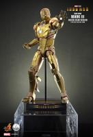 Iron Man AKA Mark III In A Golden Color Outfit Sixth Scale Collectible Figure