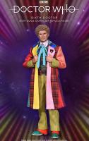 Colin Baker As Sixth Doctor In His Multi-Colored Outfit The Dr WHO Sixth Scale Figure 