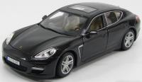 Porsche Panamera TURBO 2011 Black 1/18 Die-Cast Vehicle