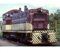 Toronto, Hamilton and Buffalo TH&B #57 HO Red Beige Scheme Class EMD SW9 Road-Switcher Diesel-Electric Locomotive DCC & ESU LokSound