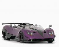 Pagani Zonda HP Topless Carbon Purple 1/18 Die-Cast Vehicle