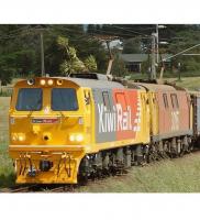 KiwiRail #3000 New Zealand Grey Tangerine Orange Yellow Front Scheme Class EF (30) Electric Locomotive for Model Railroaders Inspiration