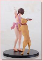 Misao Hayakawa Housewife And Dog Sexy Anime Figure Set