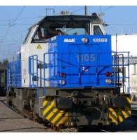 CFL Cargo #1105 HO White Blue Scheme Class G1000BB MaK Road Switcher Diesel--Hydraulic Locomotive DC/AC DCC & Sound