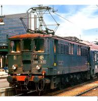 Société Nationale des Chemins de Fer français SNCF #1612 HO  BB Midi Vert Scheme BB 1600 Road-Switcher Electric Locomotive DCC & Sound