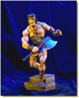 King Kull & Axe The Barbarian Hero Sixth Scale Archive Statue 