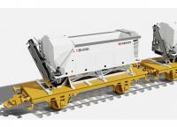 Concrete Mobile Onboard Flat Car Mixing Plant for Model Railroaders Inspiration