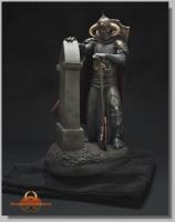 Death Dealer At Frank Frazettas Tombstone The Demonic Fantasy Tribute Sixth Scale Statue Diorama
