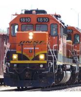 Burlington Northern & Santa Fe BNSF #1018 H3 Swoosh Scheme Class EMD GP39-2 Road-Switcher Diesel-Electric Locomotive for Model Railroaders Inspiration