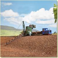 Busch Field Railway HOf Bucket Chain Excavator for Model Railroaders Inspiration
