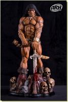 CONAN The Barbarian Warrior Frank Frazetta Quarter Scale Statue Diorama
