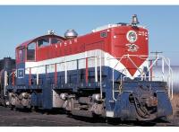 New York, Susquehanna & Western NYS&W #252 Spirit of 1776 Bicentennial Red White & Blue Scheme 1977 Class ALCO RS-1 Yard-Switcher Diesel-Electric Locomotive DCC Ready