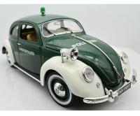 Volkswagen VW Brouk (Maikäfer) Polizei Grün Weiss 1/18 Die-Cast Vehicle