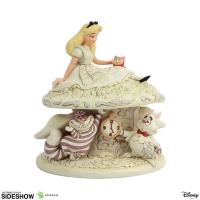 Alice in Wonderland The White Woodland Disney Statue Diorama