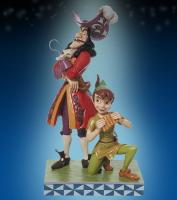 Peter Pan The Lost Boy Leader & Captain Hook Good Vs Evil Statue Diorama (2-Unit Pack)