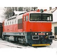 Linea Italy #D753 HO Brejlovec White Orange Front Scheme Class 753 Diesel-Electric Electric Locomotive for Model Railroaders Inspiration