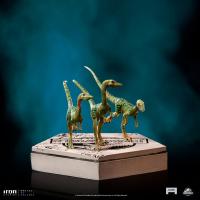 Pack of Compsognathus The Jurassic World Icons Statue