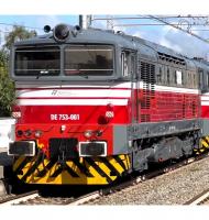 Mercitalia Shunting & Terminal S.r.l. Serfer #D.753.004 HO Brejlovec Occhialuta Rosso Bianco Scheme Class DE520 (753) Diesel-Electric Locomotive DCC & Sound