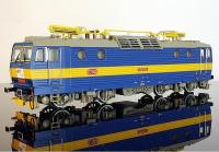 Československé Dráhy ČSD #363 164-5 HO ESO Blue Yellow Stripe Scheme Class ES 499.1 (363) Electric locomotive DDC Ready