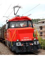 Schweizerische Bundesbahnen SBB/CFF/FFS #922 001-3 Red Black Scheme Class Stadler Ee 922 Road-Switcher Electric Locomotive for Model Railroaders Inspiration