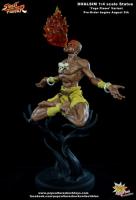 DHALSIM The Yoga Flame Warrior Mixed Media Quarter Scale Statue