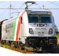 LOCOITALIA FNM Group S.p.A #494 552 HO Railpool Argento Tri Colori Scheme Class E 494 Traxx F160 DC3 LM Electric Locomotive DCC & Sound